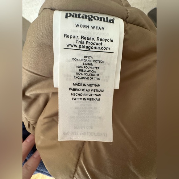 Patagonia Navy Lightweight insulated Fjord flannel shirt- - Picture 3 of 5